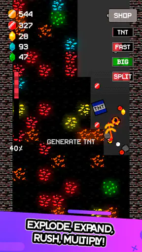 Falling Pickaxe: Idle Miner screenshot