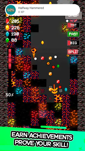 Falling Pickaxe: Idle Miner screenshot