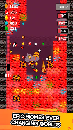 Falling Pickaxe: Idle Miner screenshot