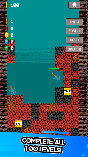 Falling Pickaxe: Idle Miner screenshot