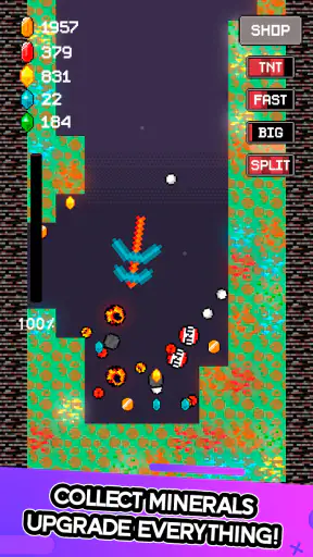 Falling Pickaxe: Idle Miner screenshot