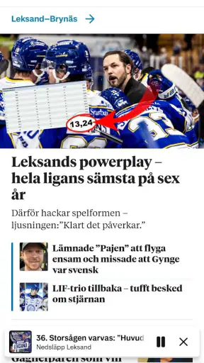 Falu-Kuriren screenshot