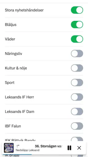 Falu-Kuriren screenshot