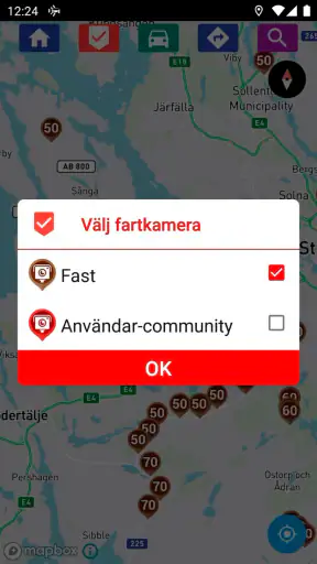Fartkameror NAVIGATÖR screenshot