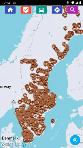 Fartkameror NAVIGATÖR screenshot