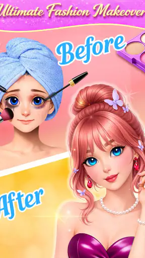 Fashion Games: Makeup&Makeover screenshot