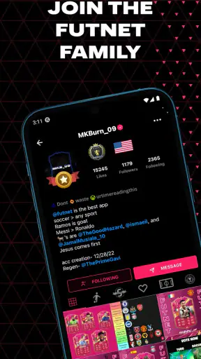 FC 25 Cards & Squads by Futnet screenshot