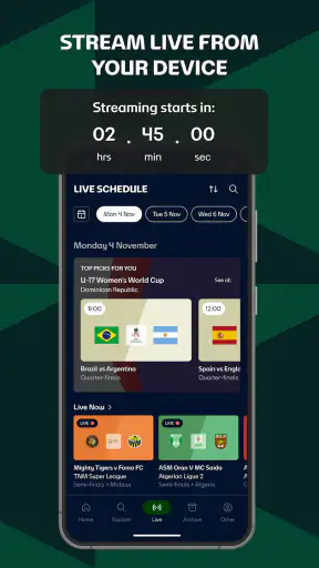 FIFA+ Stream Live Football TV screenshot