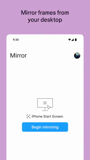 Figma: view. comment. mirror. screenshot