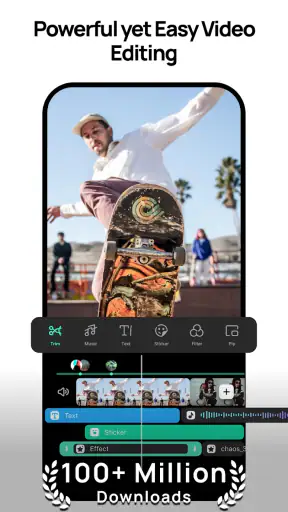 Filmora – videoredigerare screenshot