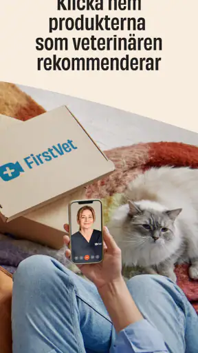 FirstVet - Veterinär i mobilen screenshot