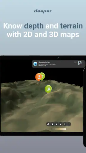 Fish Deeper - Fishing App screenshot