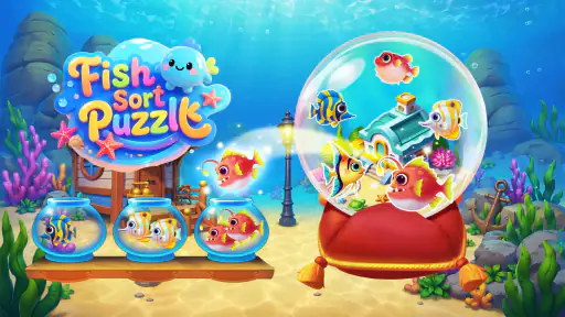 Fish Sort Puzzle: Match Games screenshot