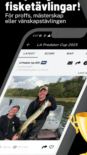 FishChamp - Sportfiske app screenshot