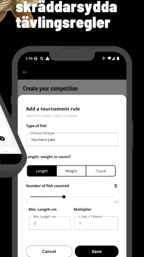 FishChamp - Sportfiske app screenshot