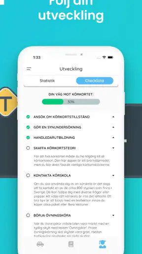Fixa Körkort: Frågor & Teori screenshot