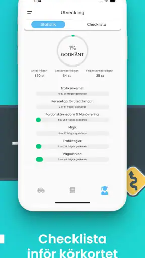 Fixa Körkort: Frågor & Teori screenshot