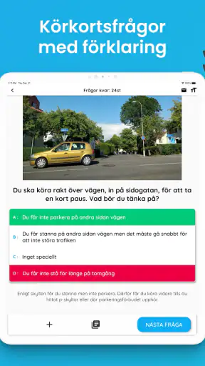 Fixa Körkort: Frågor & Teori screenshot