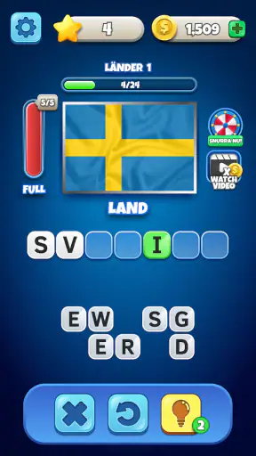 Flags Quiz - Gissa Flaggan screenshot
