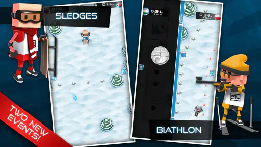 Flick Champions Winter Sports screenshot