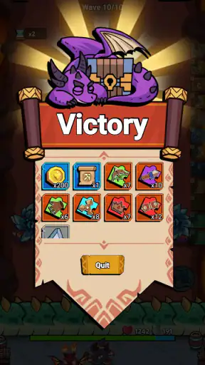 Fluffy Backpack: Merge Defense screenshot