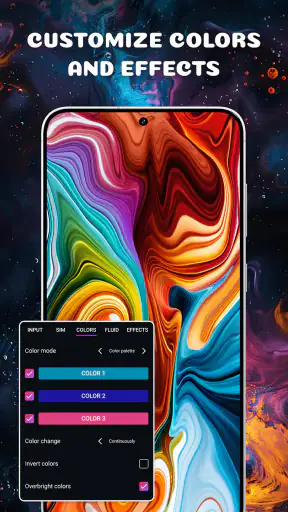Fluid Magic: Live Wallpaper 4D screenshot