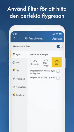 Flygresor.se screenshot