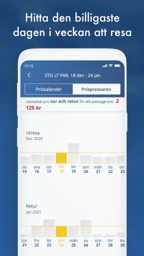 Flygresor.se screenshot