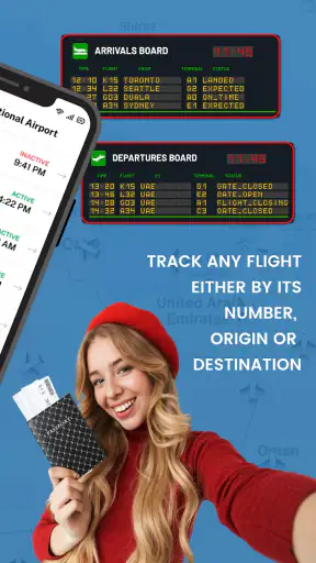 Flygspårning - Flygradar screenshot