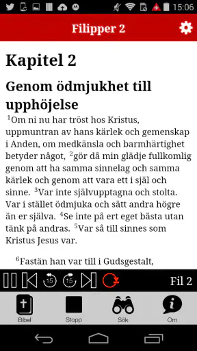 Folkbibeln screenshot
