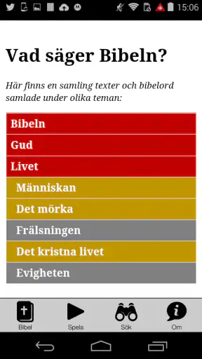 Folkbibeln screenshot