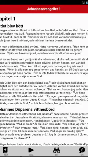 Folkbibeln screenshot