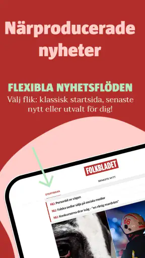 Folkbladet screenshot