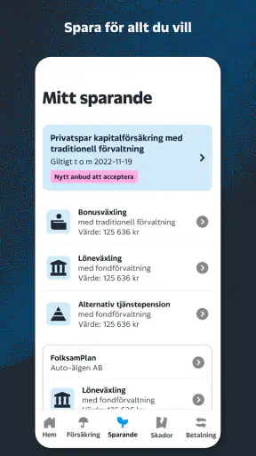 Folksam Försäkringsbolag screenshot