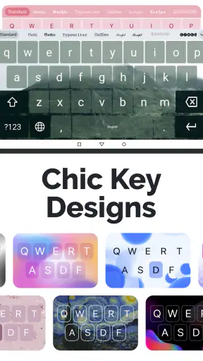 Fonts Art - Keyboard Fonts screenshot