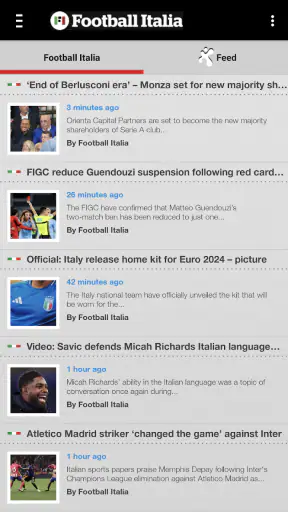 Football Italia screenshot