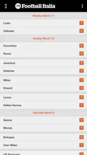 Football Italia screenshot