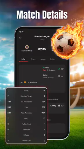 Football Score - Live Match screenshot