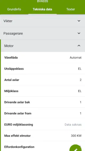 Fordonskontroll 2 screenshot