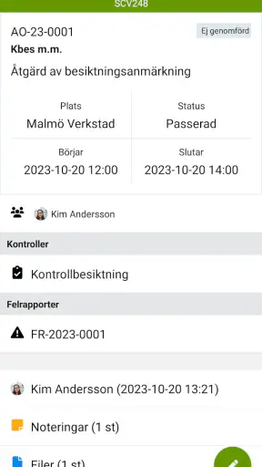 Fordonskontroll 2 screenshot