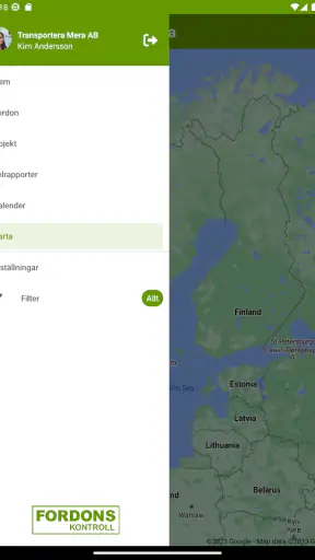 Fordonskontroll 2 screenshot
