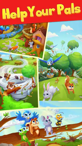 Forest Rescue - Match 3 Game screenshot