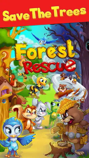 Forest Rescue - Match 3 Game screenshot