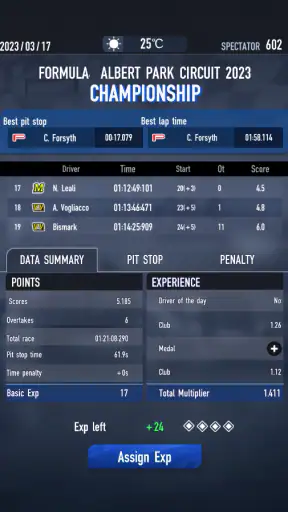 Formula Rising Star screenshot