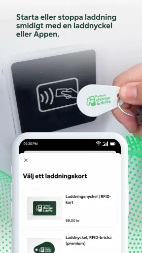 Fortum Charge & Drive Sverige screenshot