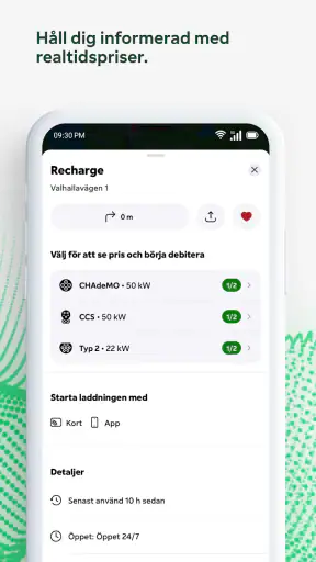 Fortum Charge & Drive Sverige screenshot