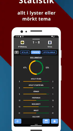 Fotboll SE screenshot