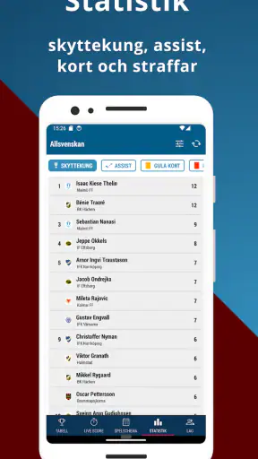 Fotboll SE screenshot