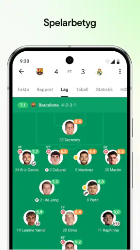 FotMob - Målservice fotboll screenshot