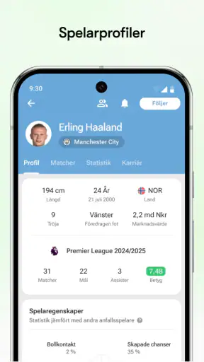 FotMob - Målservice fotboll screenshot